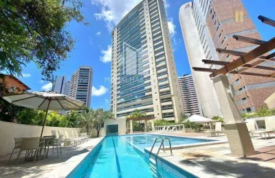 Apartamento com 3 dormitórios à venda, 217 m² por r$ 2.300.000,00 - cocó - fortaleza/ce