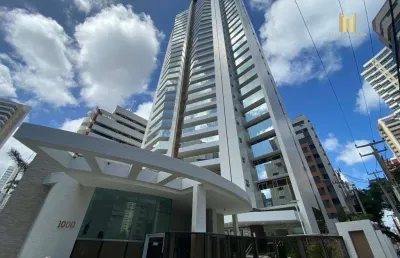 Apartamento com 4 dormitórios à venda, 231 m² por r$ 3.700.000,00 - meireles - fortaleza/ce