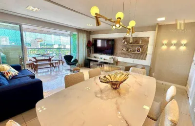 Apartamento via veneto com 3 dormitórios à venda, 130 m² por r$ 1.450.000 - fátima - fortaleza/ce