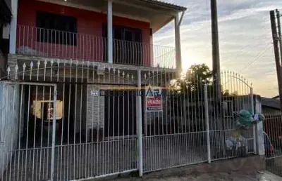 Casa com 3 quartos à venda na irmã arsenia erthal, 149, jardim algarve, alvorada, 110 m2 por r$ 400.000