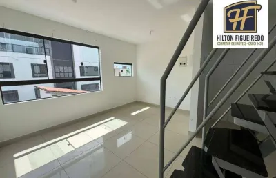 Cobertura com 1 dormitório à venda, 36 m² por r$ 27.000,00 - bessa - joão pessoa/pb