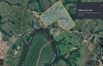 Área à venda, 659802 m² por r$ 19.800.000,00 - itaperu - piracicaba/sp