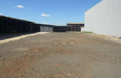 Terreno para alugar, 1500 m² por r$ 14.605,00/mês - parque santa cecília - piracicaba/sp