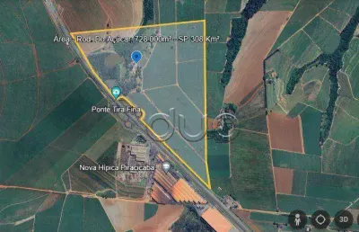 Área à venda, 728000 m² por r$ 36.500.000,00 - batistada - rio das pedras/sp