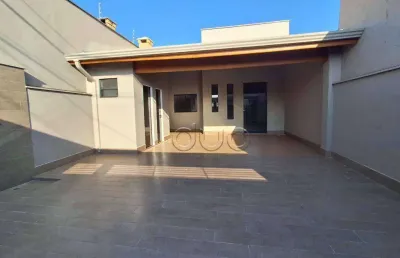 Casa à venda, 120 m² por r$ 695.000,00 - residencial nova água branca ii - piracicaba/sp