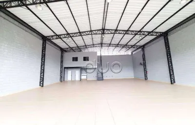 Salão comercial para alugar, por r$ 8.000/mês - água branca - piracicaba/sp