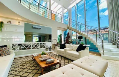 Casa com 3 dormitórios à venda, 370 m² por r$ 4.000.000,00 - residencial damha - piracicaba/sp