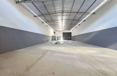 Barracão para alugar, 480 m² por r$ 9.250,00/mês - santa terezinha - piracicaba/sp