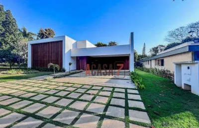 Casa com 4 suítes à venda - condomínio lago azul - araçoiaba da serra/sp