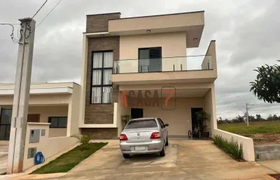 Casa com 3 quartos - condomínio villagio wanel - sorocaba/sp