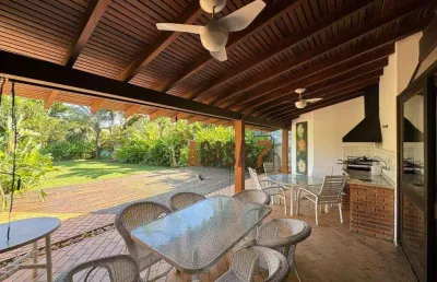 Casa com 5 quartos - praia do toque-toque pequeno - são sebastião/sp