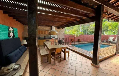 Casa com 3 quartos - praia de santiago - são sebastião/sp