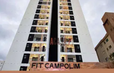 Apartamento com 2 dormitórios para alugar, 55 m² - parque campolim - sorocaba/sp