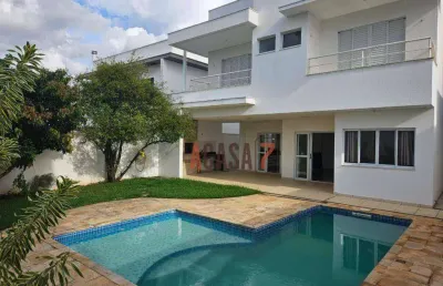 Casa para alugar, 320 m² por r$ 11.700,00/mês - condomínio mont blanc - sorocaba/sp