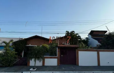 Casa com 7 dormitórios à venda, 430 m² - parque balneário oásis - peruíbe/sp
