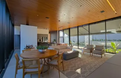 Condominio pitanguá - casa térrea com 3 suítes - 4 vagas - nova!