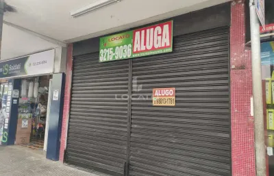 Aluga-se loja com 101m² | rua santa rita | parte alta