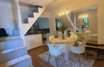 Sobrado com 3 dormitórios à venda, 230 m² por r$ 620.000,00 - cidade intercap - taboão da serra/sp