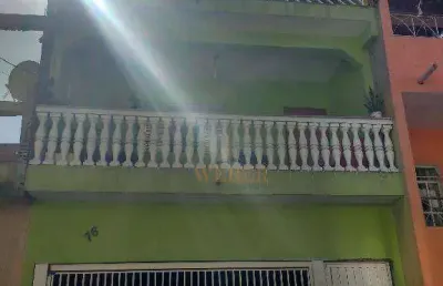 Sobrado com 5 dormitórios à venda, 150 m² por r$ 420.000,00 - jardim saint moritz - taboão da serra/sp