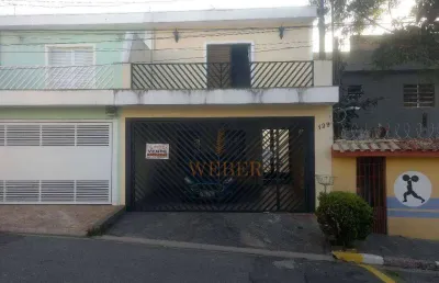 Sobrado à venda, 179 m² por r$ 850.000,00 - jardim monte alegre - taboão da serra/sp