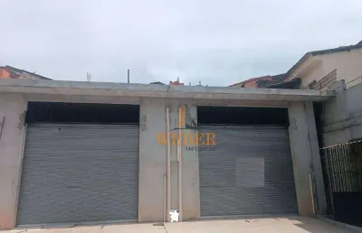 Galpão 58m² com banheiro e 2 vagas - jd. das esmeraldas