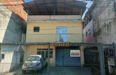Sobrado 6 dormitórios, 3 vagas - dividido em 3 casas - santa maria osasco