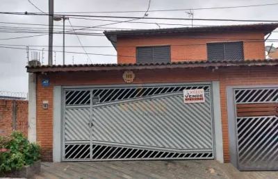 Sobrado com 3 dormitórios à venda, 180 m² por r$ 750.000,00 - jardim monte alegre - taboão da serra/sp