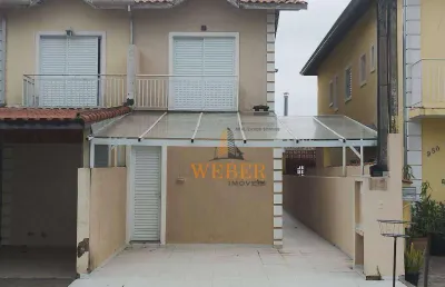 Sobrado com 3 dormitórios à venda, 130 m² por r$ 690.000,00 - caiapia - cotia/sp