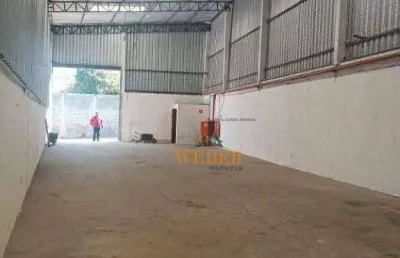 Galpão 360m² com 2 salas e 2 banheiros - condomínio - jd. arpoador