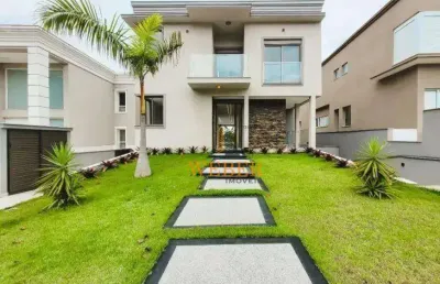 Sobrado com 4 dormitórios à venda, 578 m² por r$ 9.500.000,00 - tamboré - barueri/sp