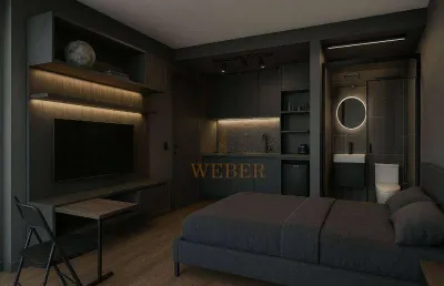 Apartamento com 1 dormitório à venda, 17 m² por r$ 299.000,00 - vila andrade - são paulo/sp
