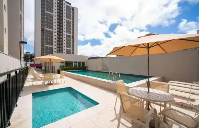Apartamento com 2 dormitórios, 44 m² - venda por r$ 340.000,00 ou aluguel por r$ 2.350,01/mês - jardim monte alegre - taboão da serra/sp
