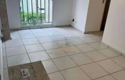 Apartamento com 2 dormitórios para alugar, 48 m² por r$ 1.650,00/mês - jardim da glória - cotia/sp