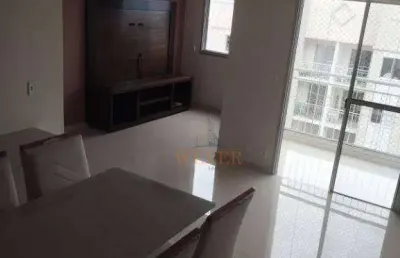 Apartamento com 2 dormitórios à venda, 64 m² por r$ 380.000,00 - jardim monte santo - cotia/sp