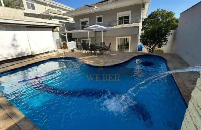 Casa com 4 dormitórios à venda, 340 m² por r$ 2.499.000,00 - tarumã - santana de parnaíba/sp