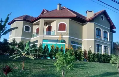 Casa com 4 dormitórios à venda, 480 m² por r$ 4.500.000,00 - residencial morada dos lagos - barueri/sp