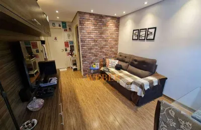 Apartamento com 2 dormitórios à venda, 43 m² por r$ 195.000,00 - vila indiana - taboão da serra/sp