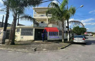 Salão à venda, 100 m² por r$ 420.000,00 - parque continental - são vicente/sp
