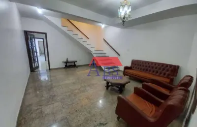 Sobrado com 3 dormitórios, 160 m² - venda por r$ 949.000,00 ou aluguel por r$ 4.450,00/mês - centro - são vicente/sp