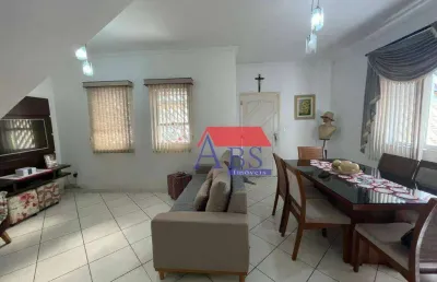 Sobrado com 3 dormitórios à venda, 126 m² por r$ 500.000,00 - vila nova - cubatão/sp