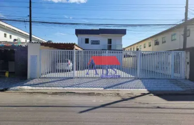 Sobrado à venda, 54 m² por r$ 215.000,00 - vila antártica - praia grande/sp