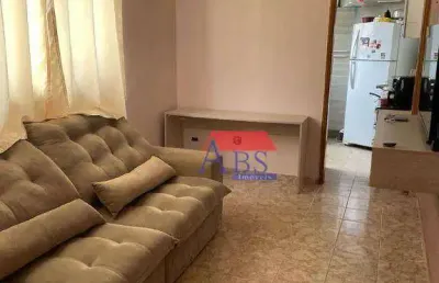 Apartamento com 1 dormitório à venda, 45 m² por r$ 205.000,00 - jardim casqueiro - cubatão/sp