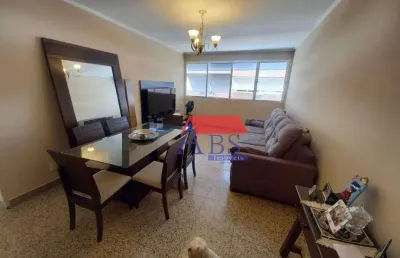 Apartamento com 2 dormitórios à venda, 96 m² por r$ 490.000,00 - gonzaga - santos/sp