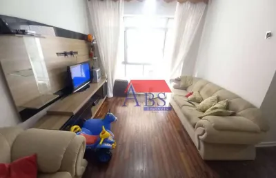 Apartamento com 2 dormitórios à venda, 128 m² por r$ 530.000,00 - pompéia - santos/sp