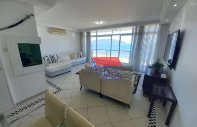 Apartamento com 3 dormitórios à venda, 130 m² por r$ 1.499.000 - gonzaga - santos/sp vista frontal para o mar