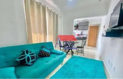 Apartamento com 1 dormitório à venda, 40 m² por r$ 285.000,00 - boqueirão - praia grande/sp