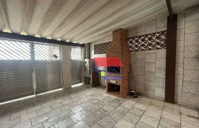 Casa com 3 dormitórios à venda, 105 m² por r$ 490.000,00 - vila guilhermina - praia grande/sp