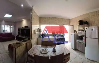 Casa com 3 dormitórios à venda, 114 m² por r$ 480.000,00 - balneário pires - praia grande/sp