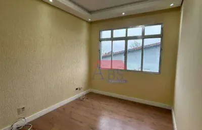 Apartamento com 1 dormitório à venda, 69 m² por r$ 200.000,00 - jardim casqueiro - cubatão/sp