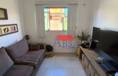 Apartamento com 1 dormitório à venda, 50 m² por r$ 220.000,00 - vila nova - cubatão/sp